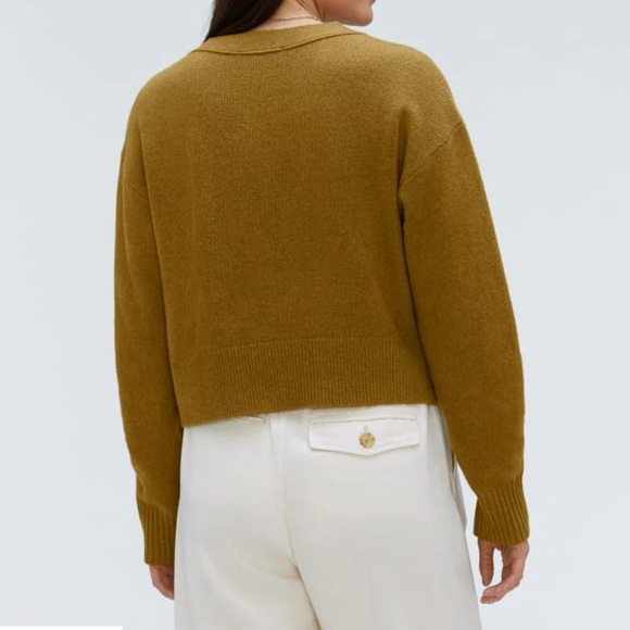 Everlane The Cashmere Cardigan Tapenade XS - Picture 14 of 15